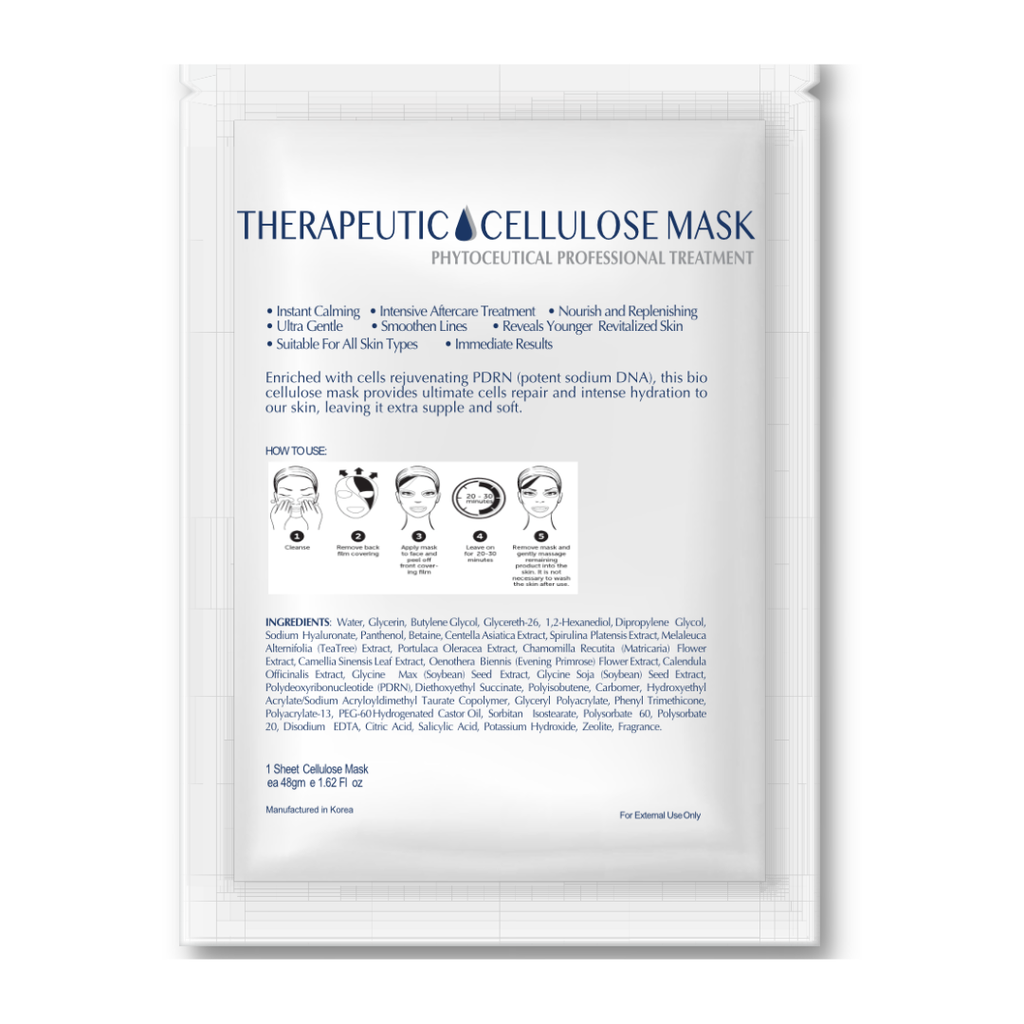 Therapeutic Cellulose Mask /sheet (48gm e 1.62 fl oz)