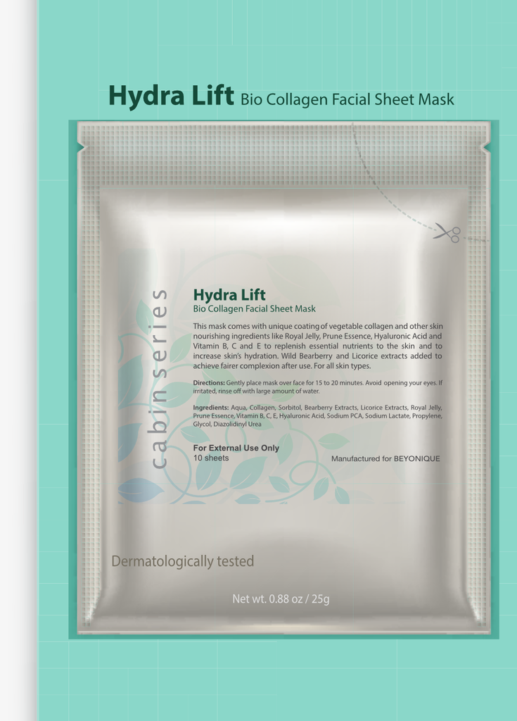Bio-Collagen Sheet Mask - Hydra Lift (10's)