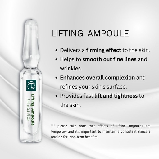 [SEC-LAMP-10X3M] SKIN EQUALITY Ampoules - Lifting (3ml x 10 vials)